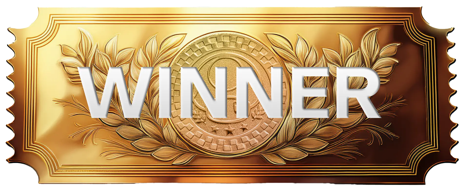 Super Mario Golden Winners Ticket