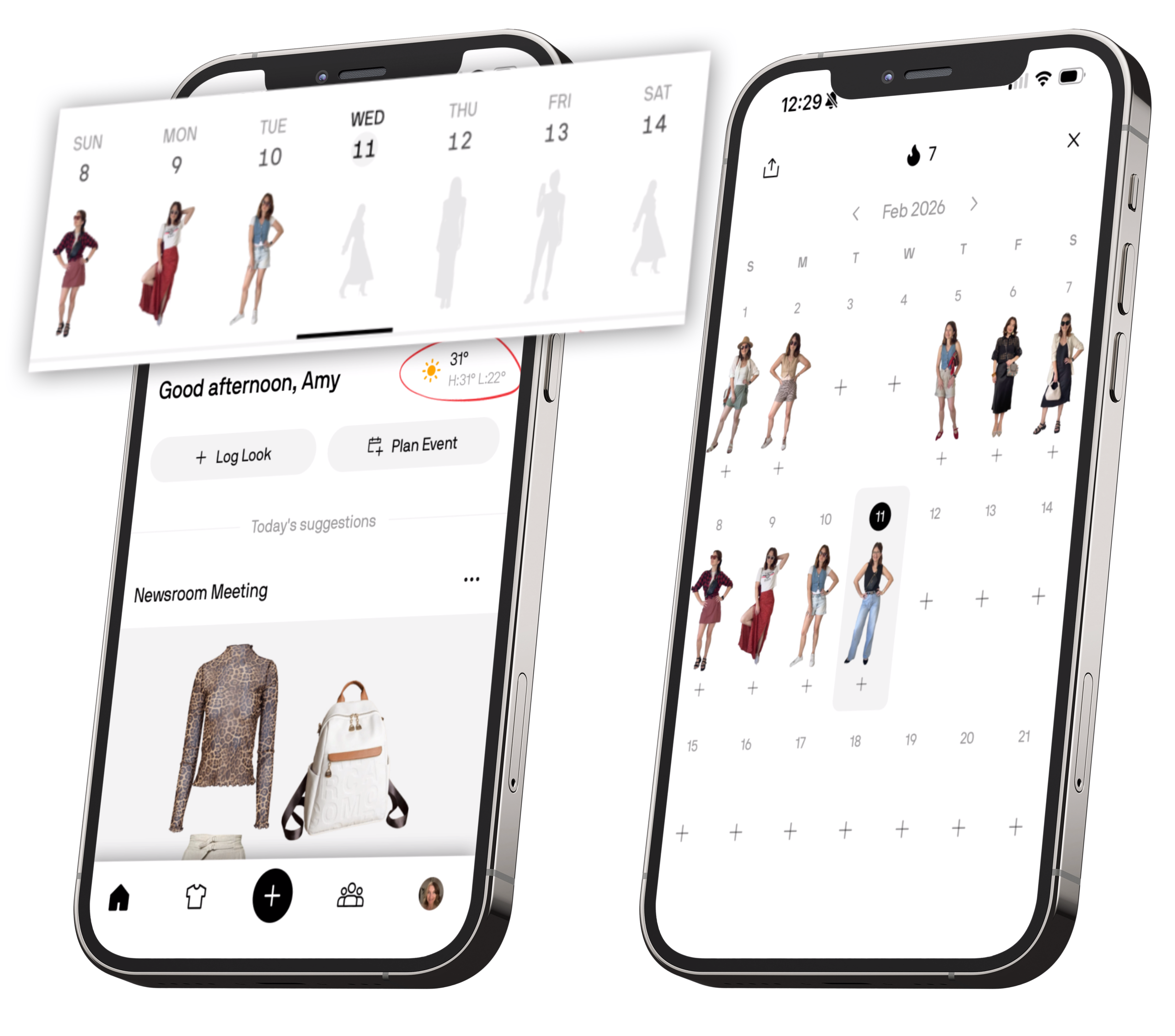 Alta Closet App - Home Logging Outfit