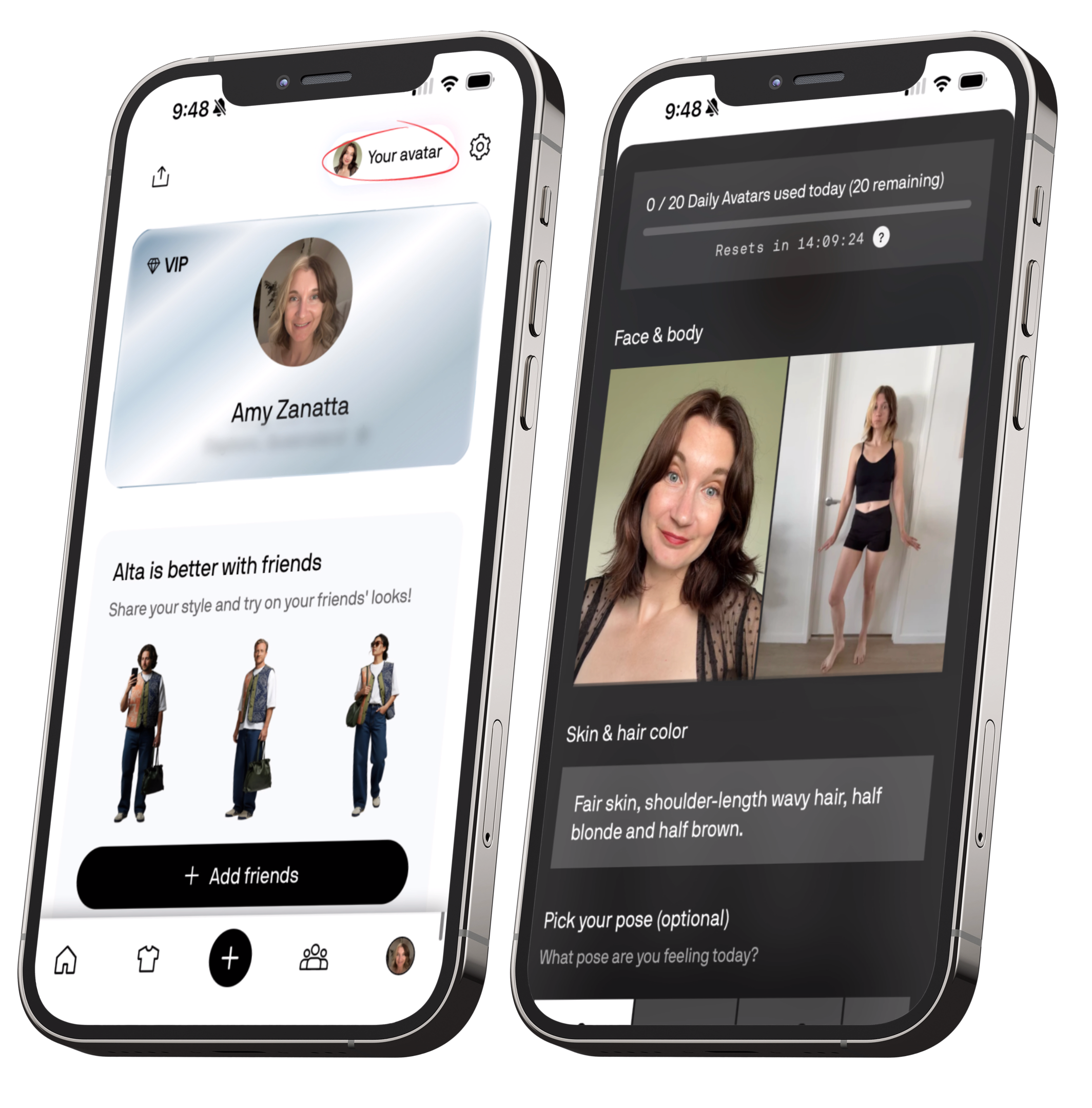 Alta Closet App - Profile
