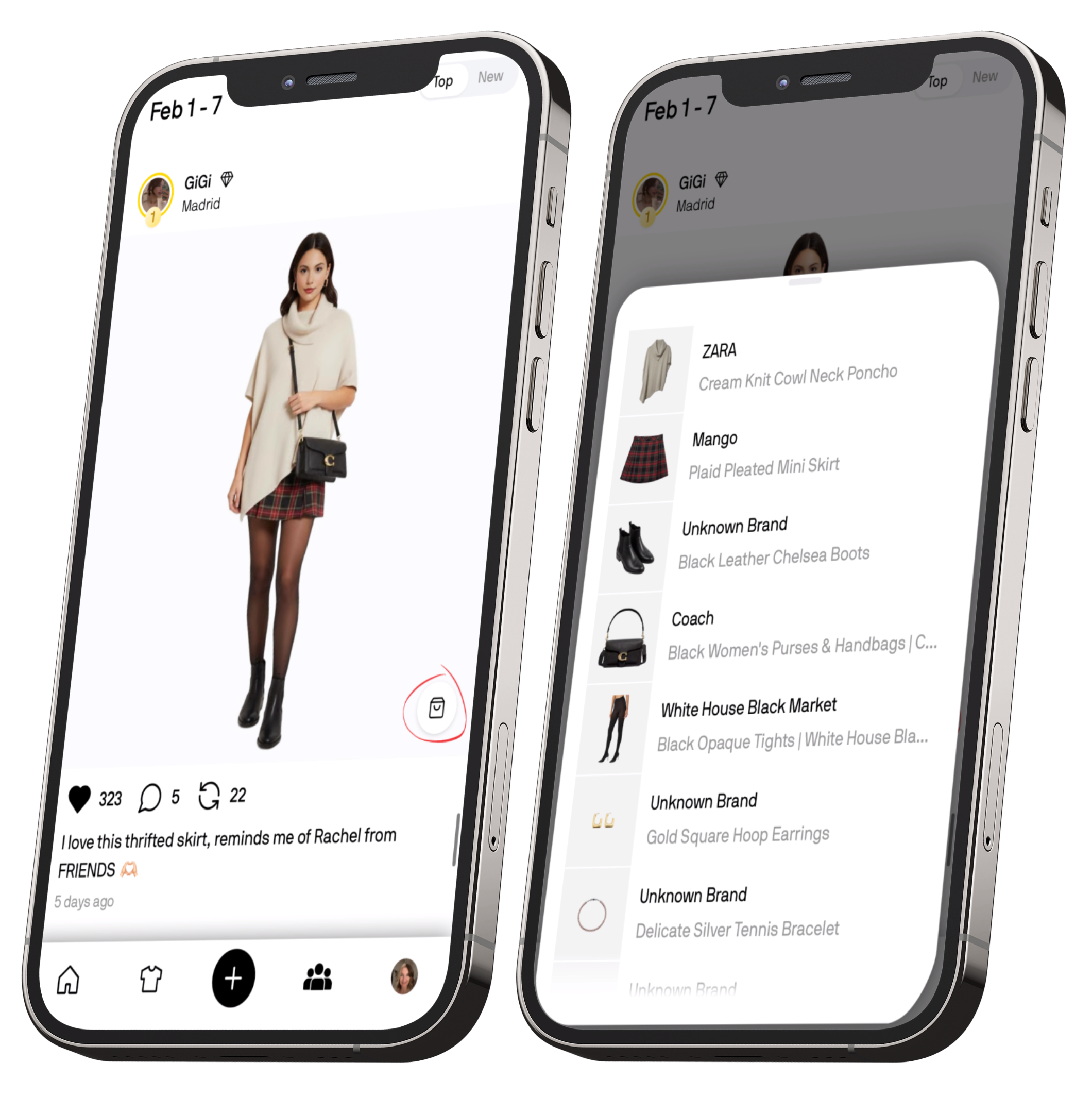 Alta Clsoet App - Shop the  Look