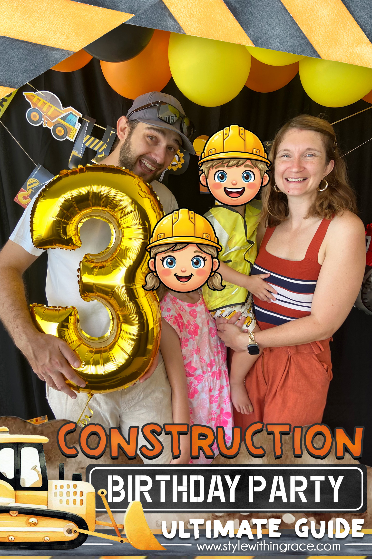 The Ultimate Construction Truck Birthday Party for Kids Construction Truck Birthday Party Ultimate Guide Pinterest