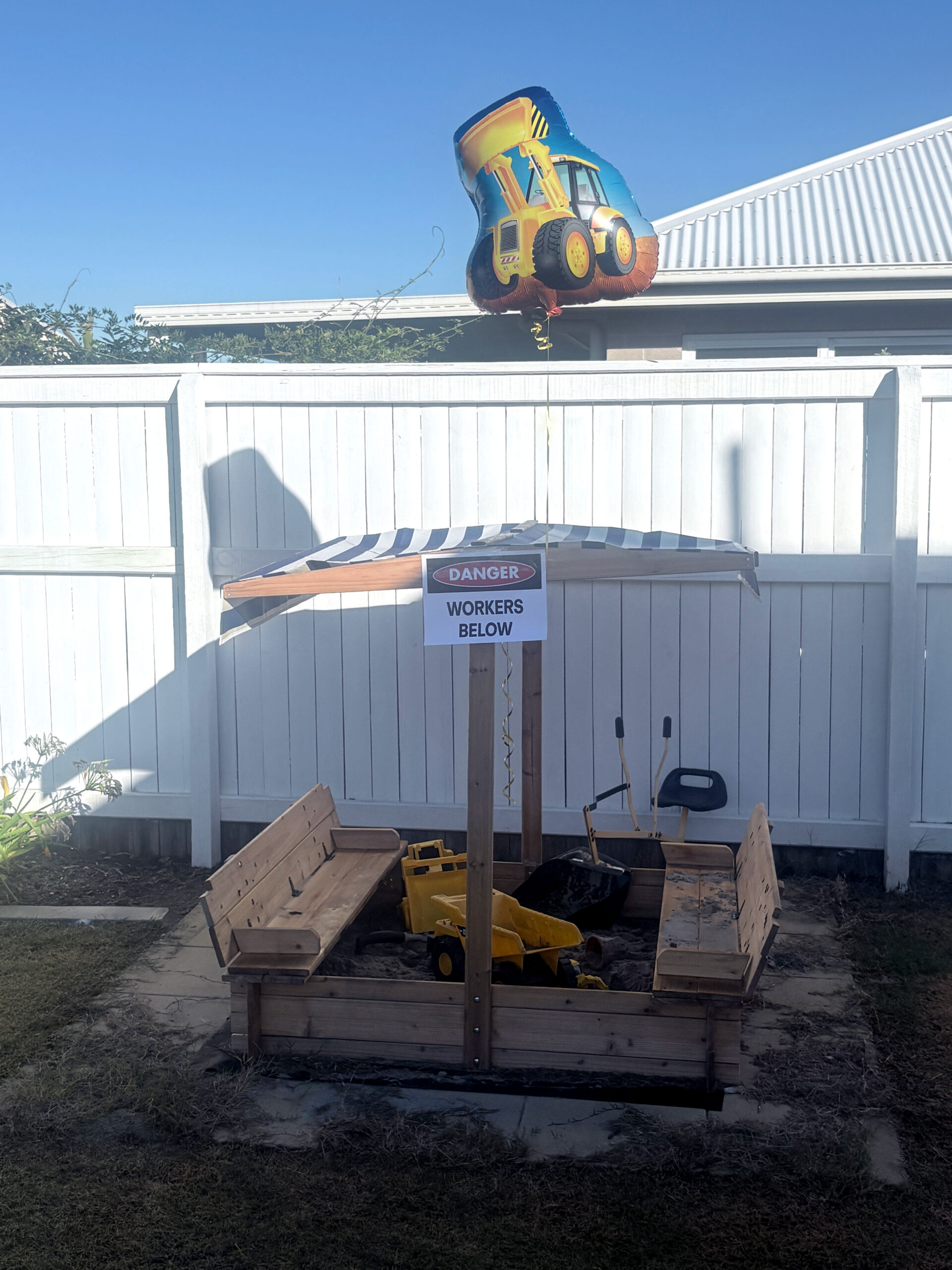Construction Truck Birthday Party Activities Kids Will Love Construction Zone Sandpit