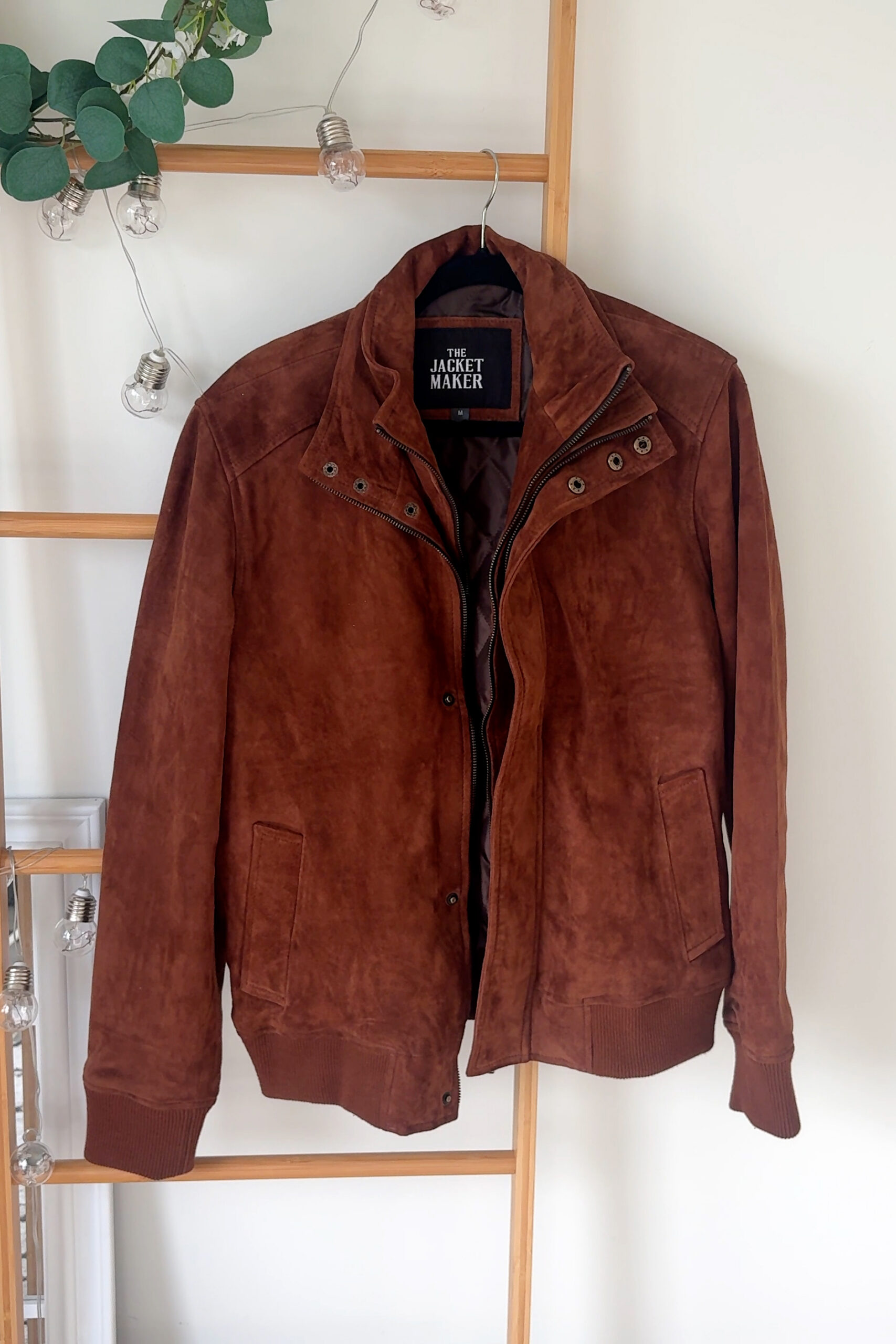 The Jacket Maker Lester Suede Bomber 02
