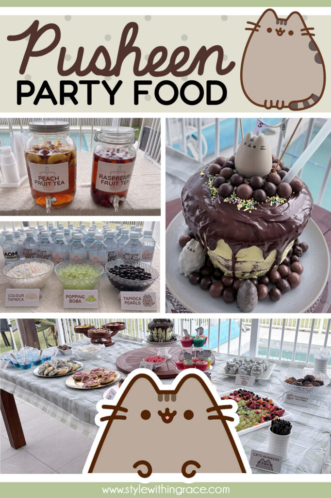Pusheen Birthday Party Food Pinterest