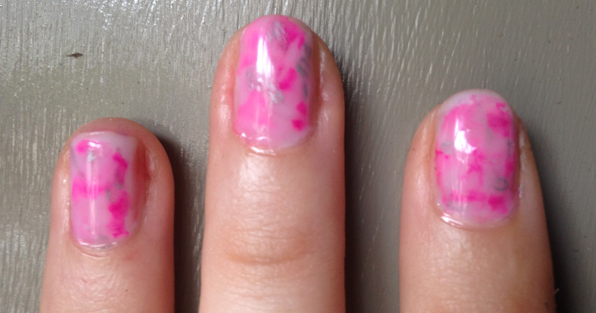MIA SECRET Neon Pink Marble Nail Polish 0.5oz #11122 - TDI, Inc