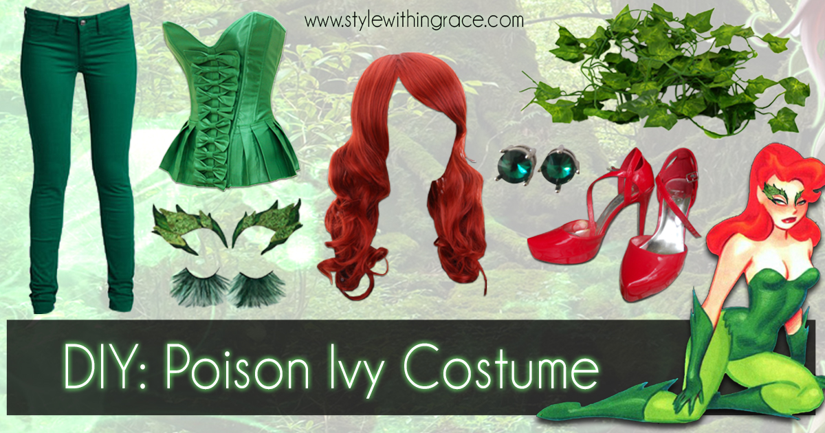 Diy Easy Poison Ivy Costume Style Within Grace