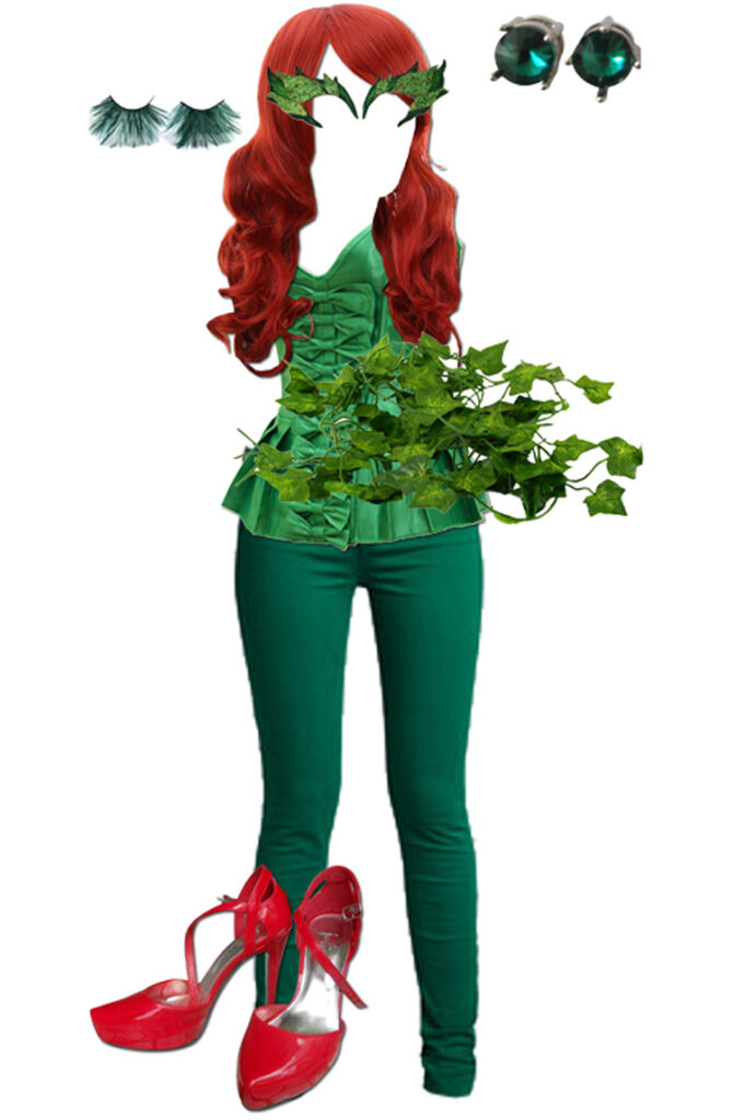 DIY: Poison Ivy Costume Eyebrows - Style Within Grace