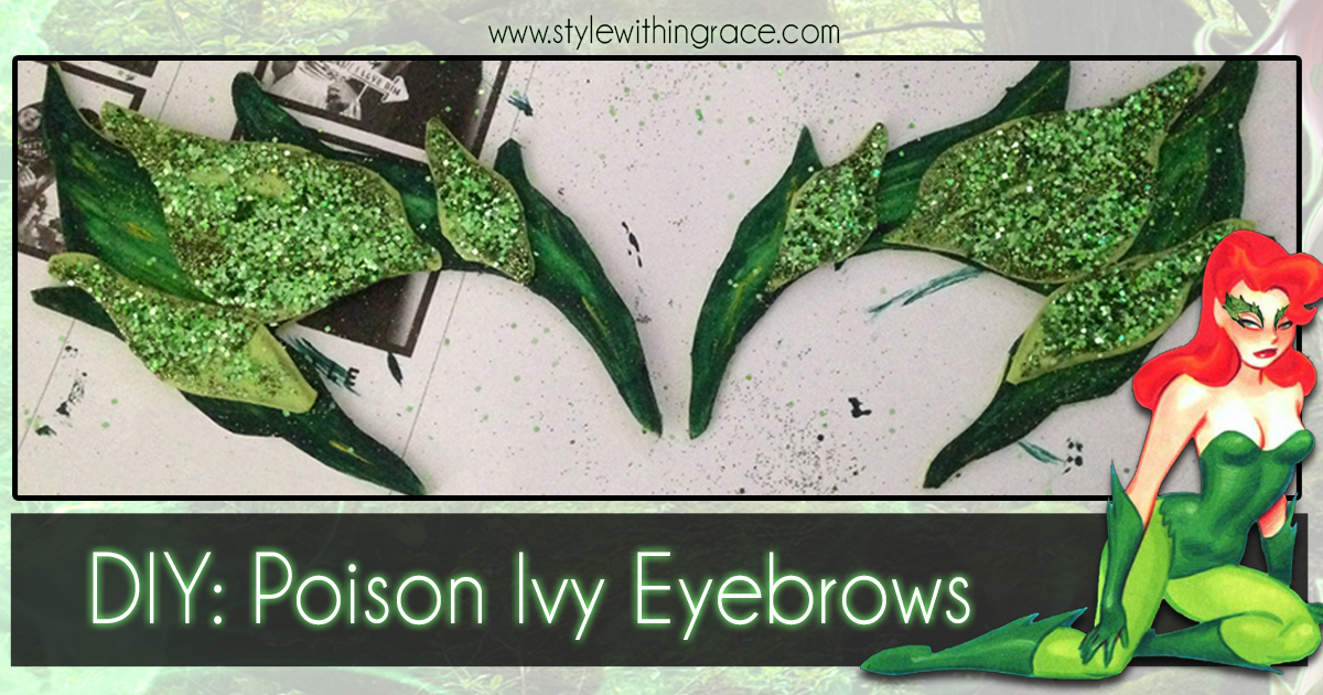 DIY: Poison Ivy Costume Eyebrows - Within