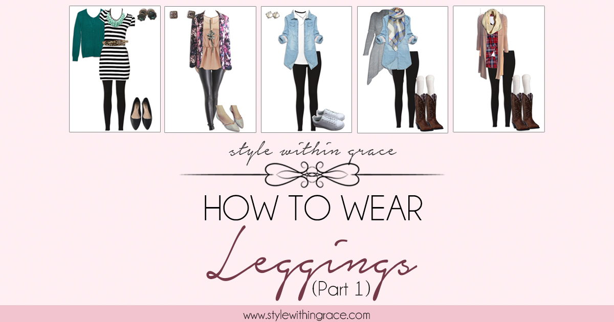 6 Ways to Style Black Leggings - Loubies and Lulu