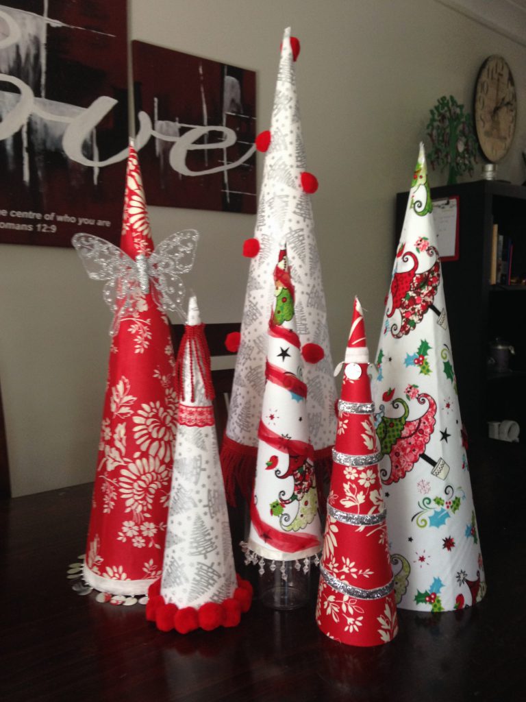 DIY Christmas Tree Cones