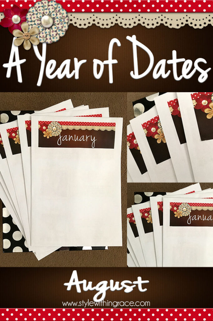 A Year of Dates (In A Box) August