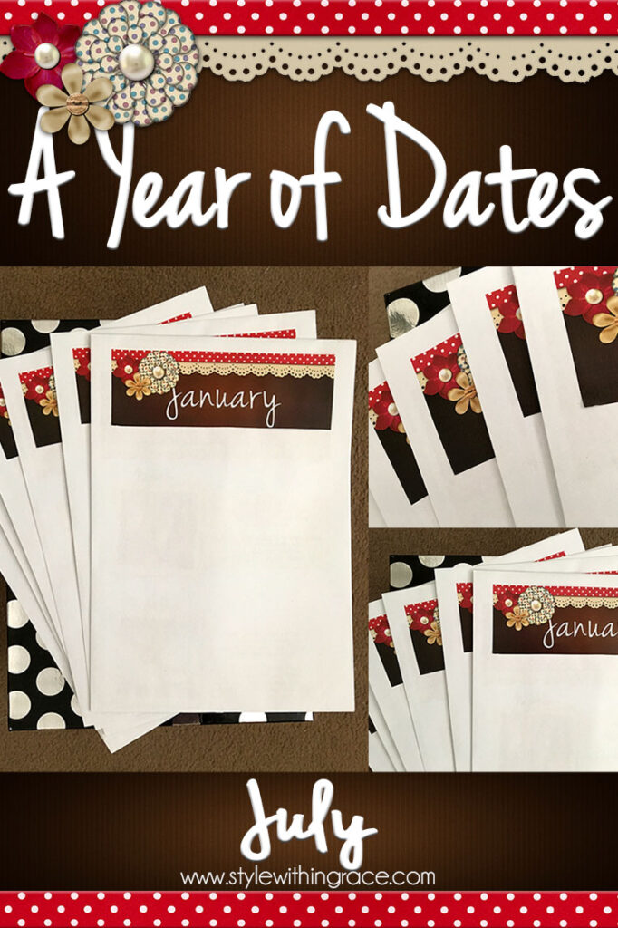 A Year of Dates (In A Box) July