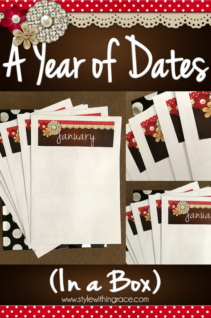 A Year of Dates (In A Box) Title