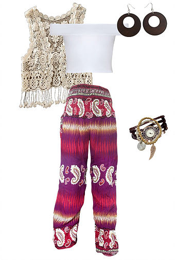 Hippie Chic Outfit Costume