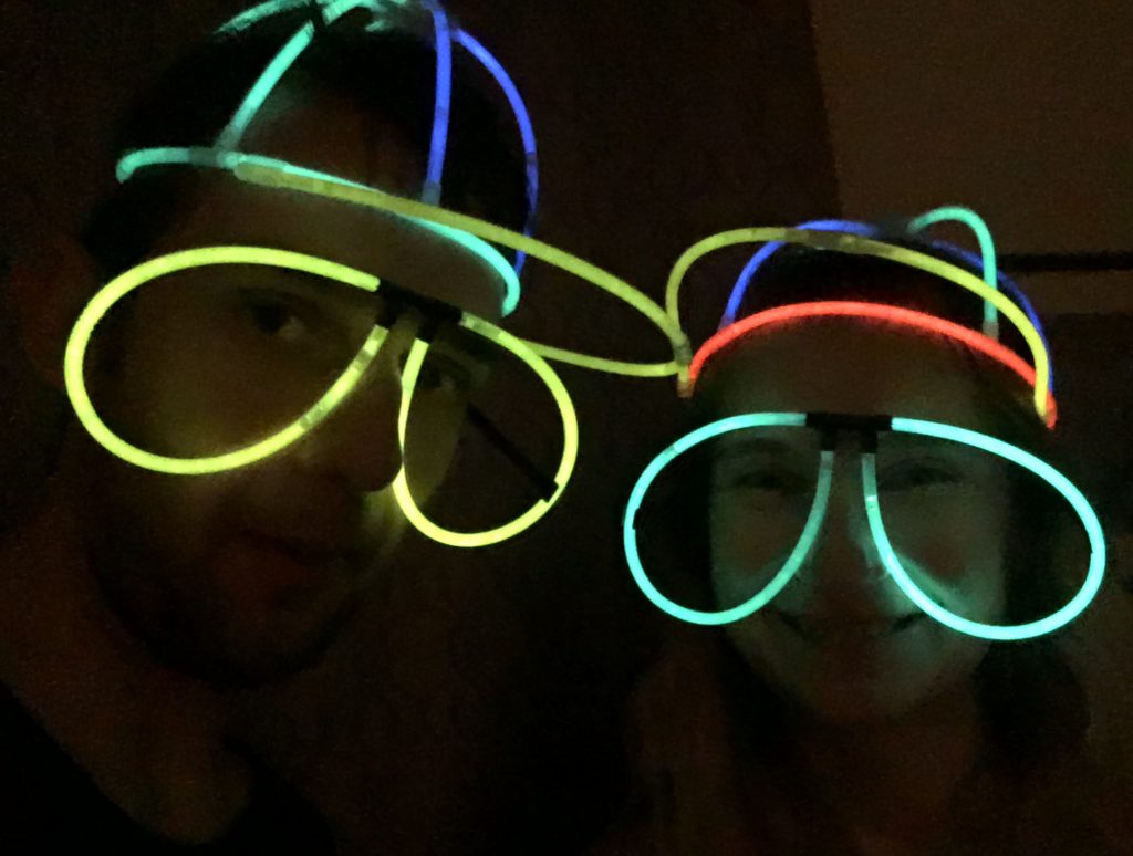 Glow Stick Selfie