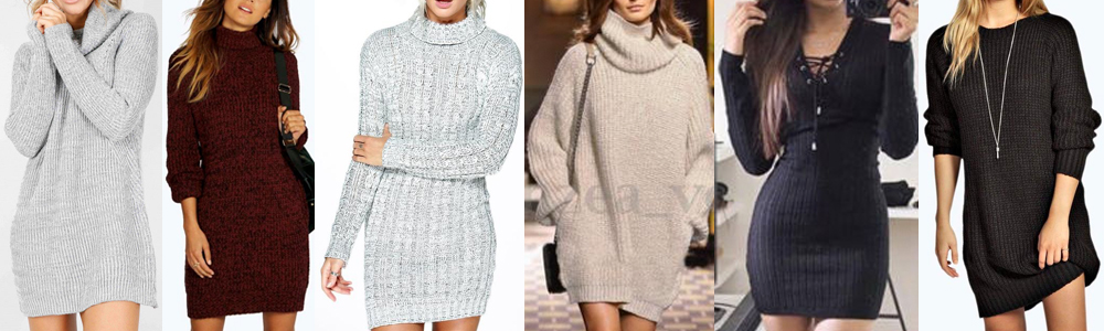 Winter Essentials Sweater Dress