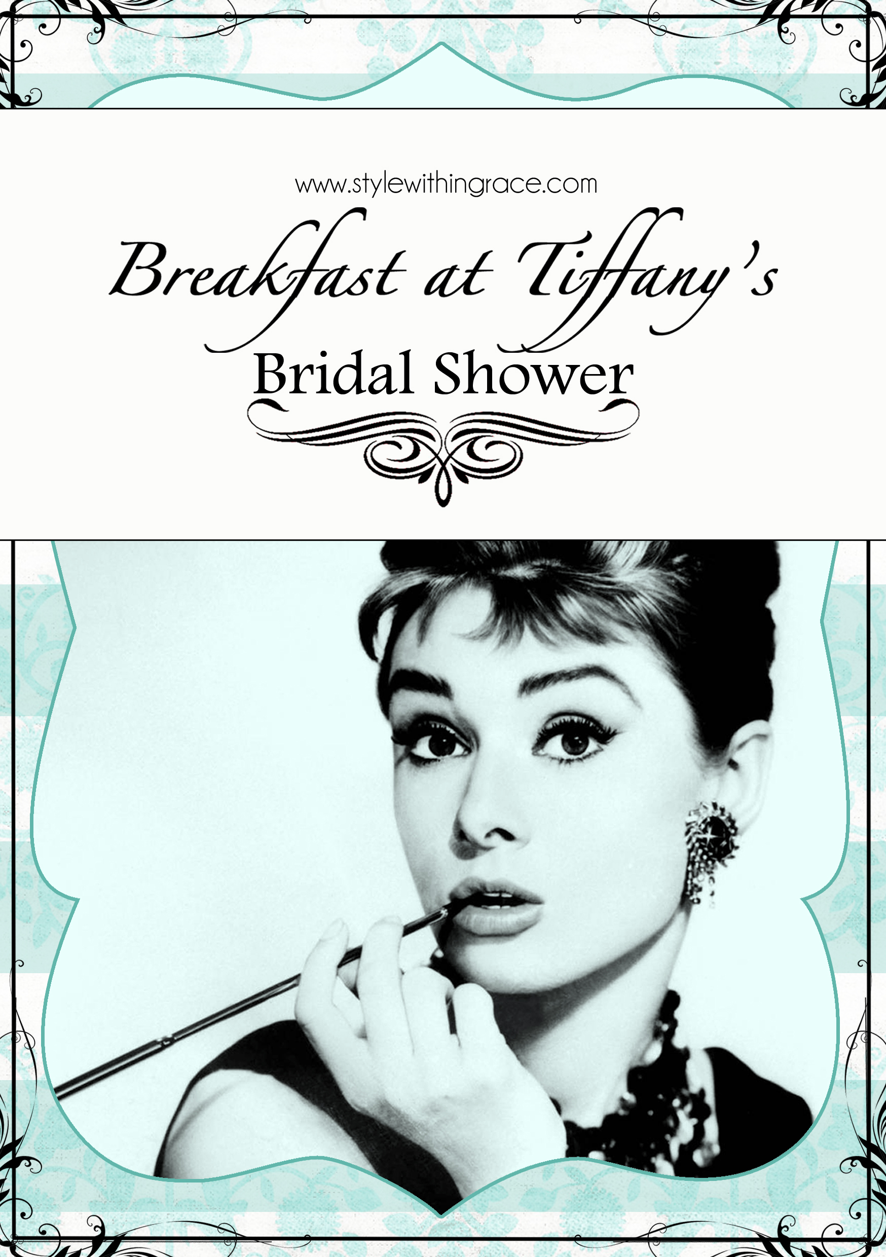 Breakfast at Tiffany's Bridal Shower Title