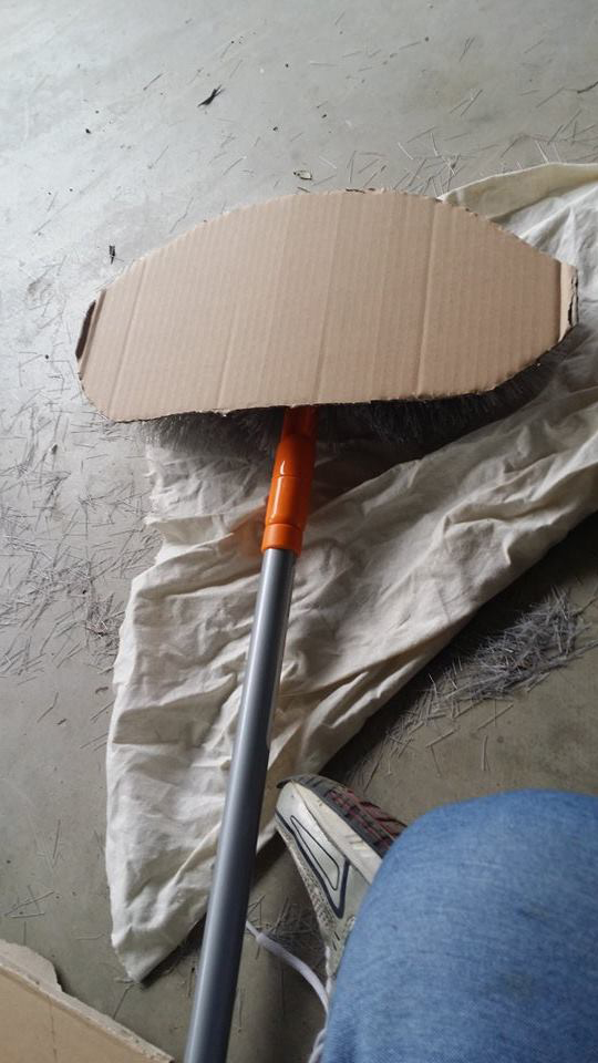 DIY Egyptian Fan Costume Prop Step 1