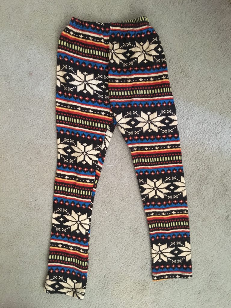 DIY Leggings Before