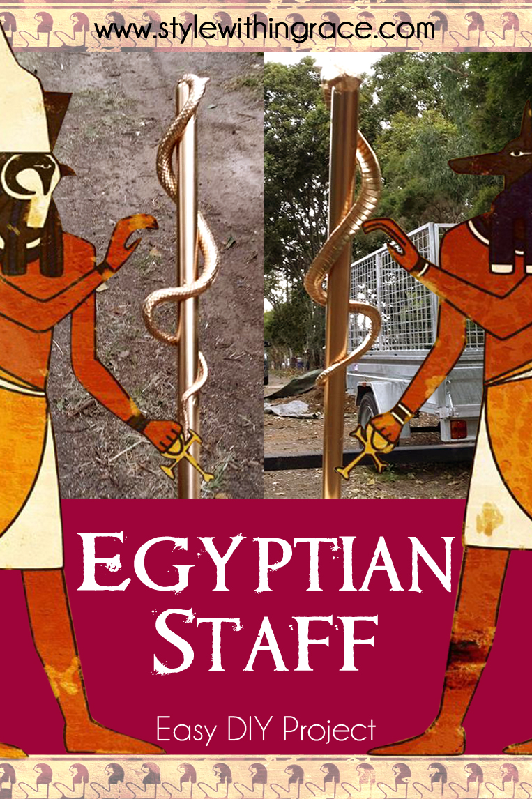egyptian staff costume