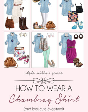 How to Wear a Chambray Shirt