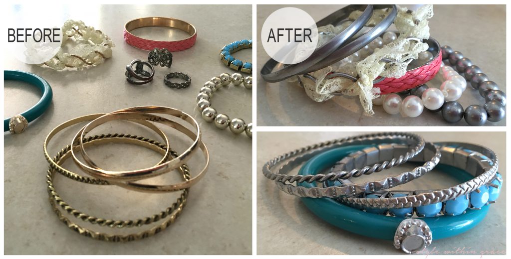 Jewellery Makeover DIY Before and After 3