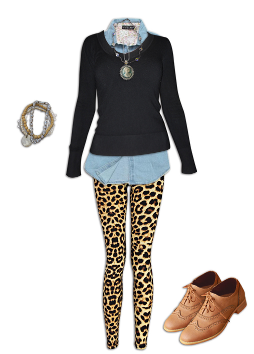 Prowling Into Fall with Best Leopard Print | Leggings Outfit