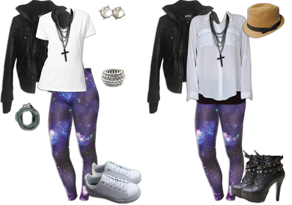 OOTD: Galaxy leggings, part 2