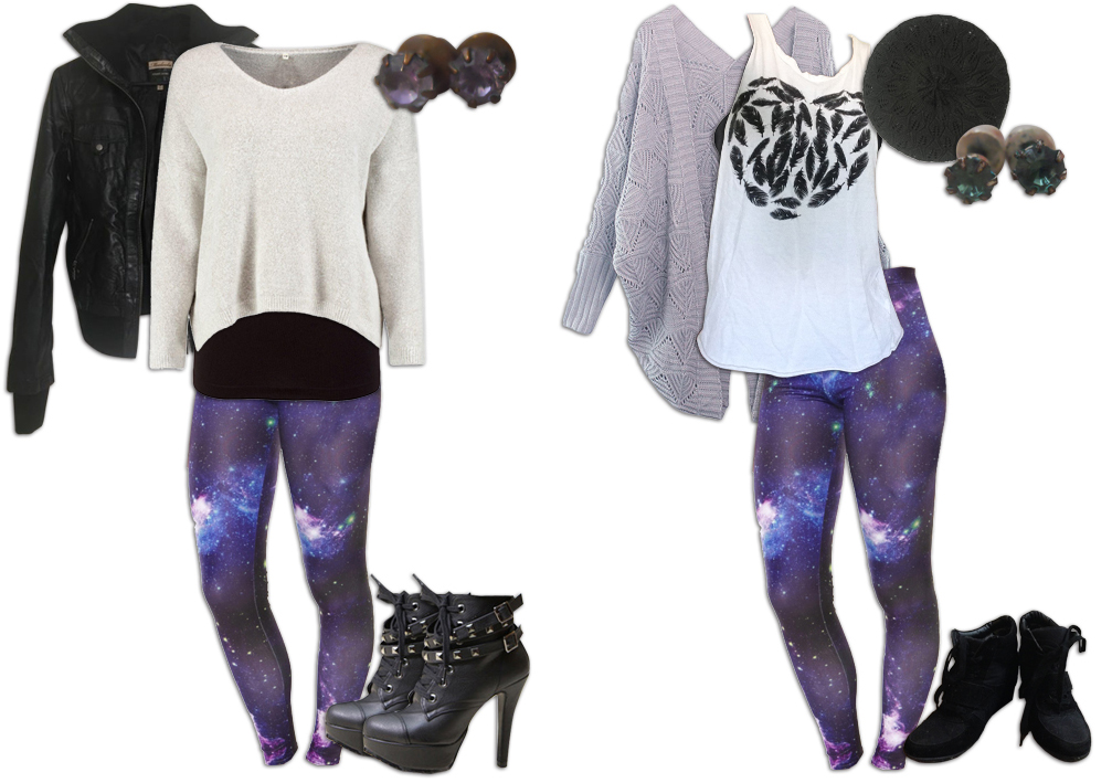 Nebula Leggings Neutral Outfits 2