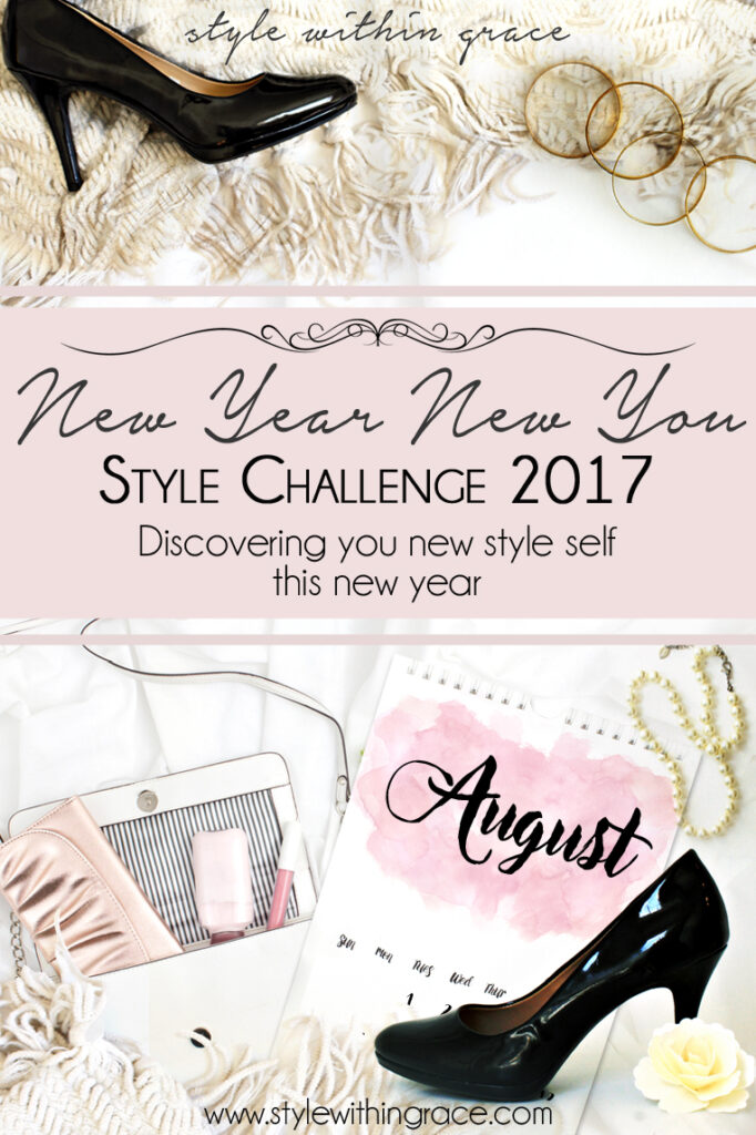 New Year New You Style Challenge August Title