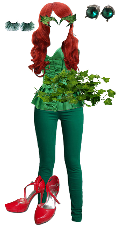 Diy Easy Poison Ivy Costume Style Within Grace