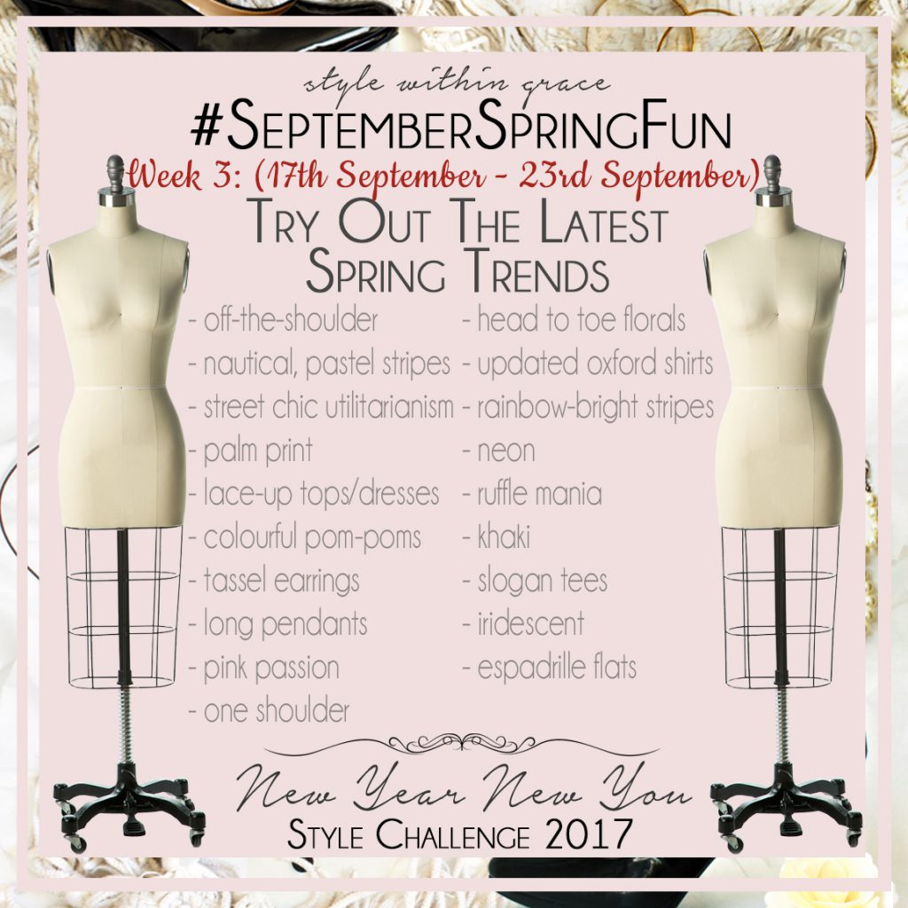 September Spring Fun Style Prompts Week 3