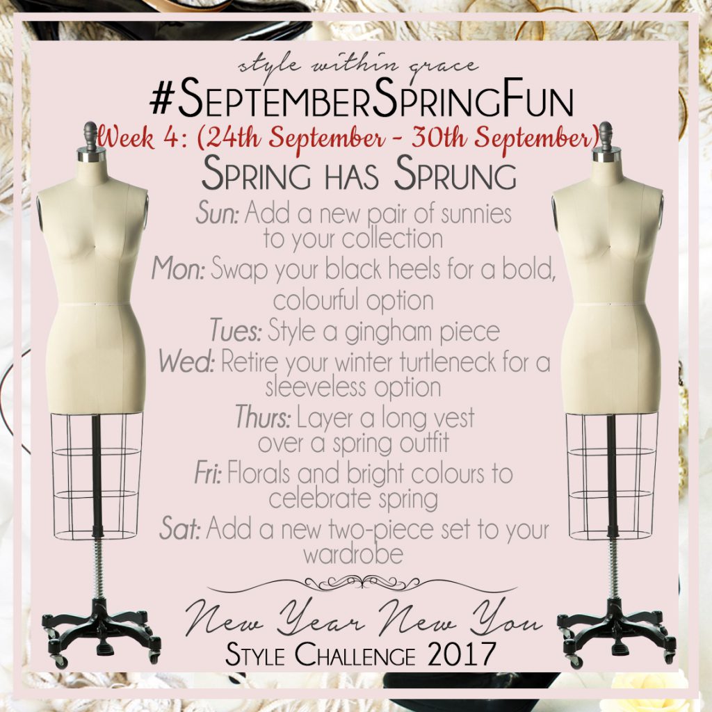 September Spring Fun Style Prompts Week 4