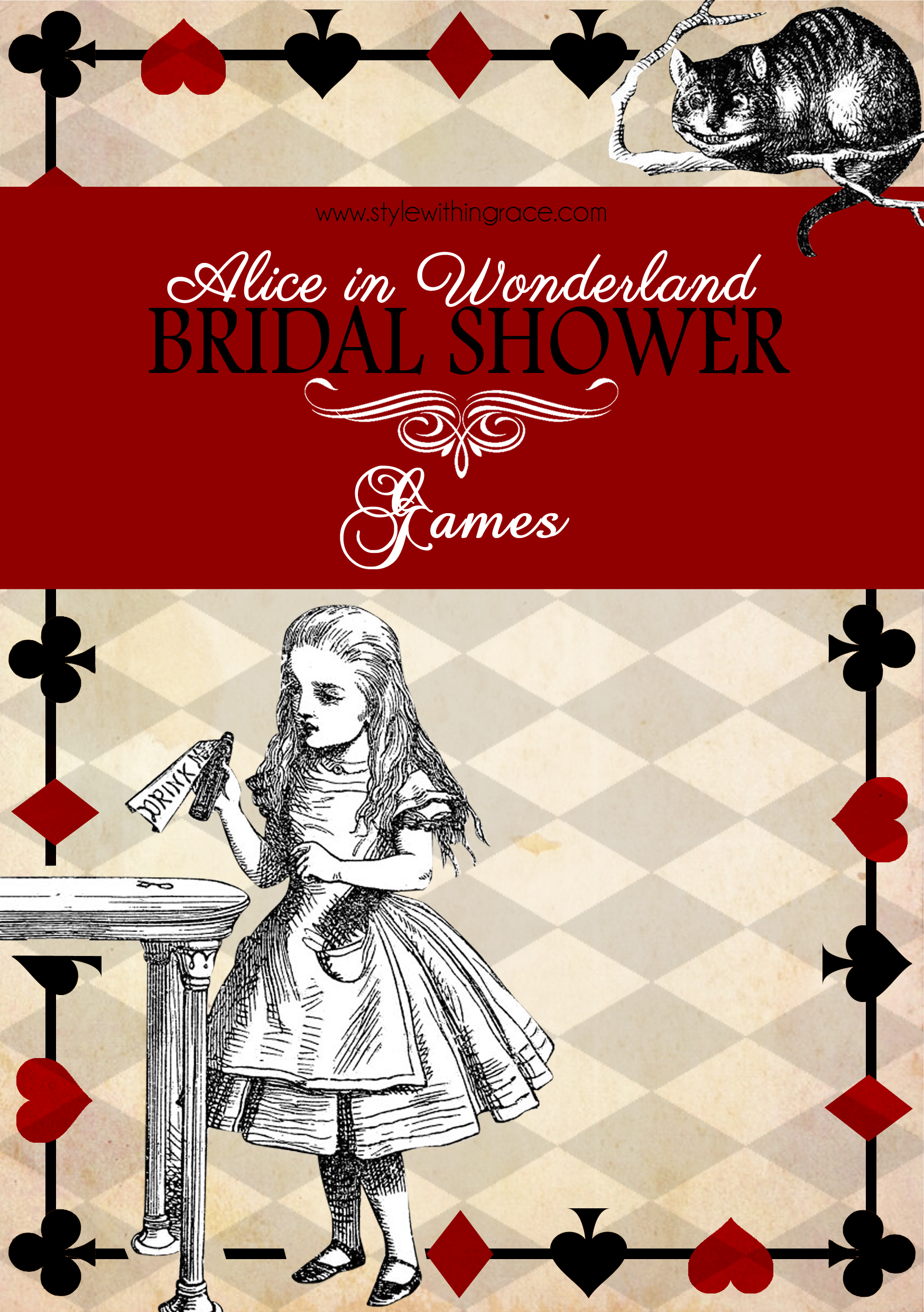 Alice In Wonderland Bridal Shower Games