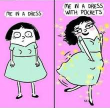 Me In A Dress With Pockets Meme