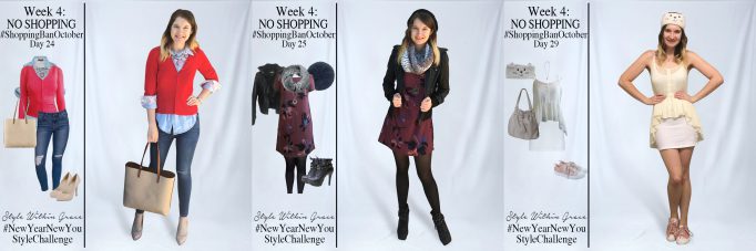 Shopping Ban October Outfit Ideas Week 4