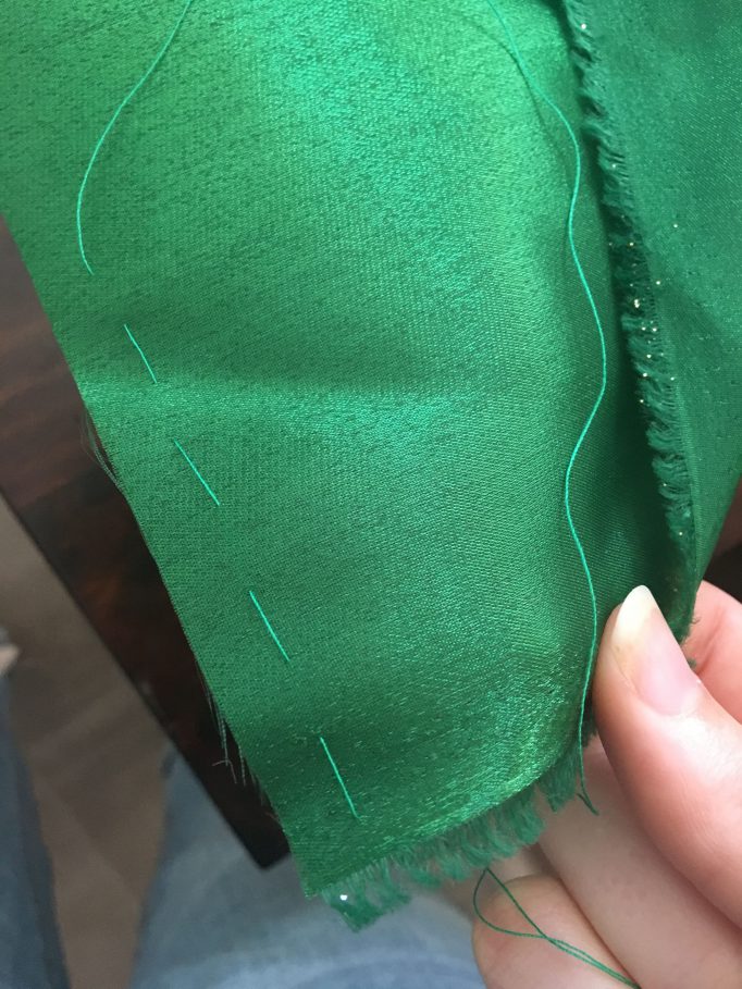 Creepy Little Mermaid Removal Tail Costume DIY Step 3-1