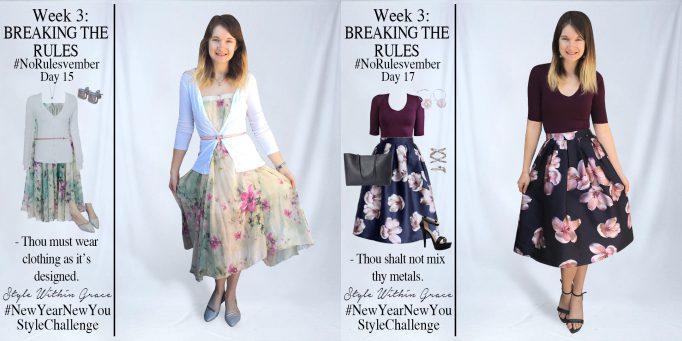 No[Rules]vember Week 3 Outfit Ideas