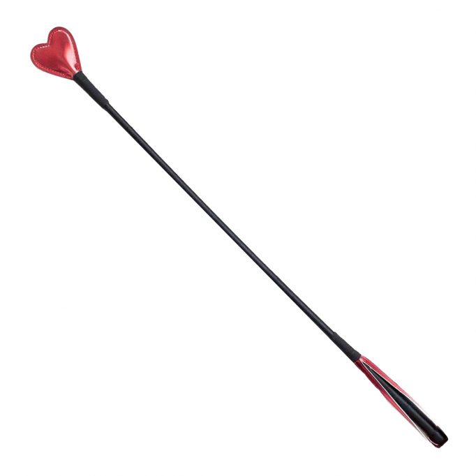 Red Heart Riding Crop
