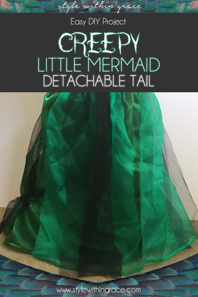 Ariel Little Mermaid Detachable Tail