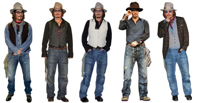 Johnny Depp Style Uniform