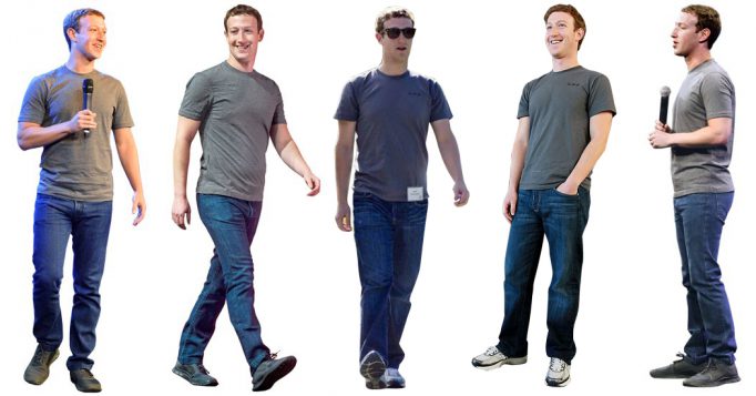 Mark Zuckerberg Style Uniform