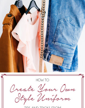 Style Uniforms: How to Create Your Own