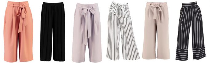 Summer Wardrobe Essentials - Culottes, Palazzo or Wide Leg Pants