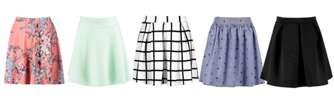 Summer Wardrobe Essentials - Skater Skirts