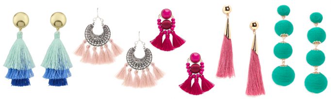 Summer Wardrobe Essentials - Statement Earrings