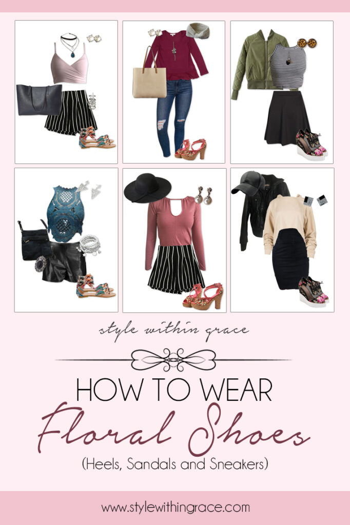 How to Wear a Floral Shoes