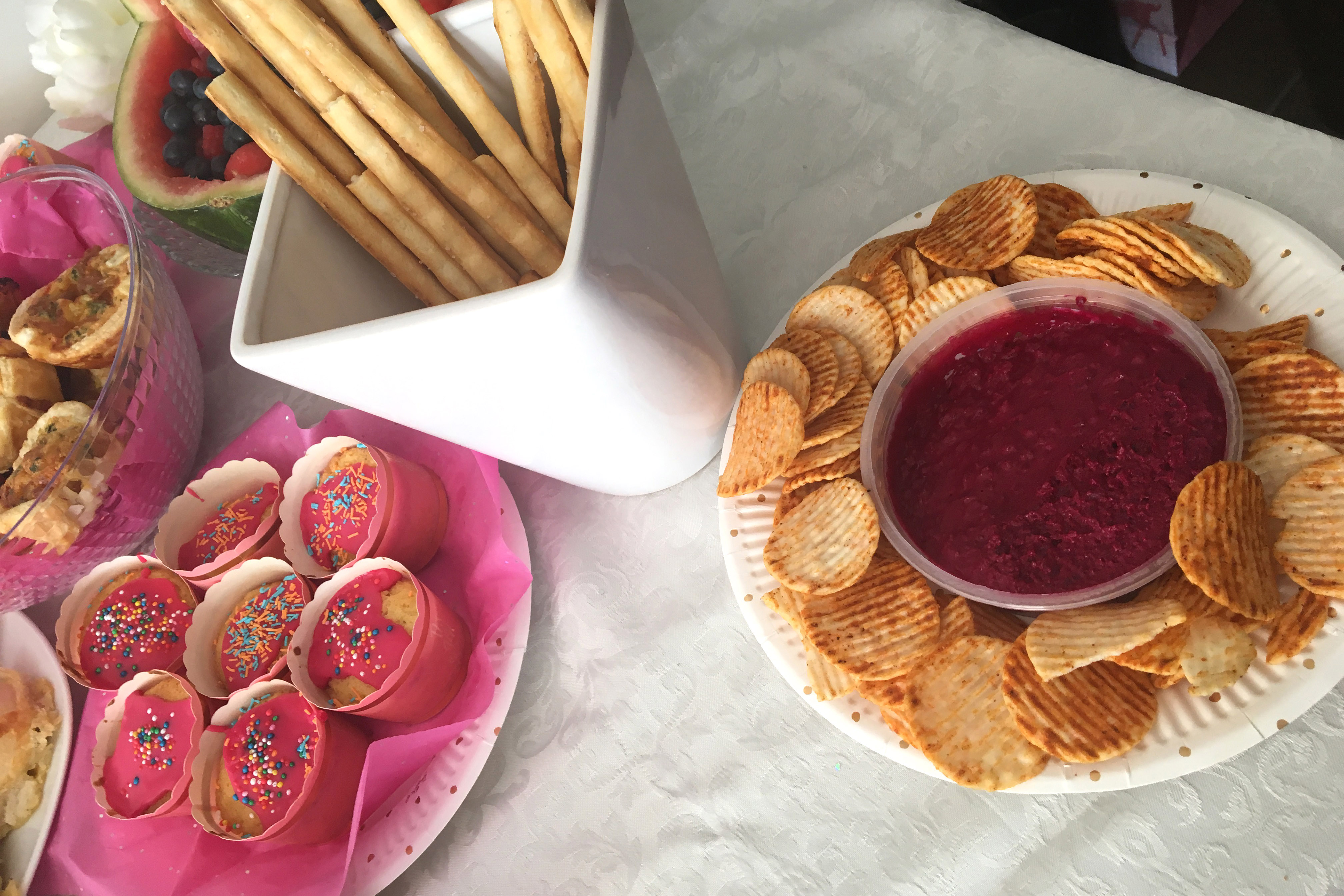 Cupcakes, Chips and Dips