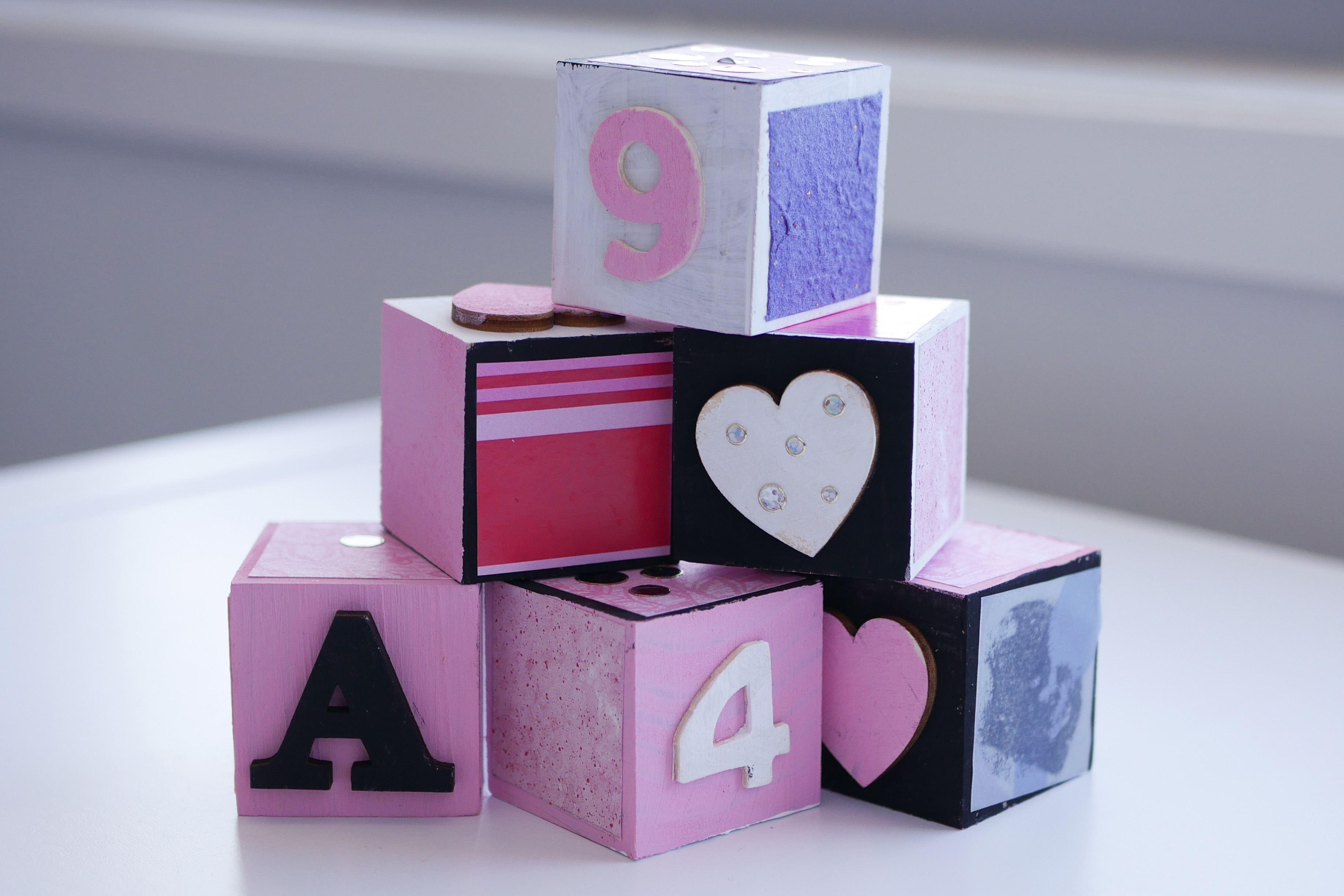 ABC Blocks Baby Shower Craft 2