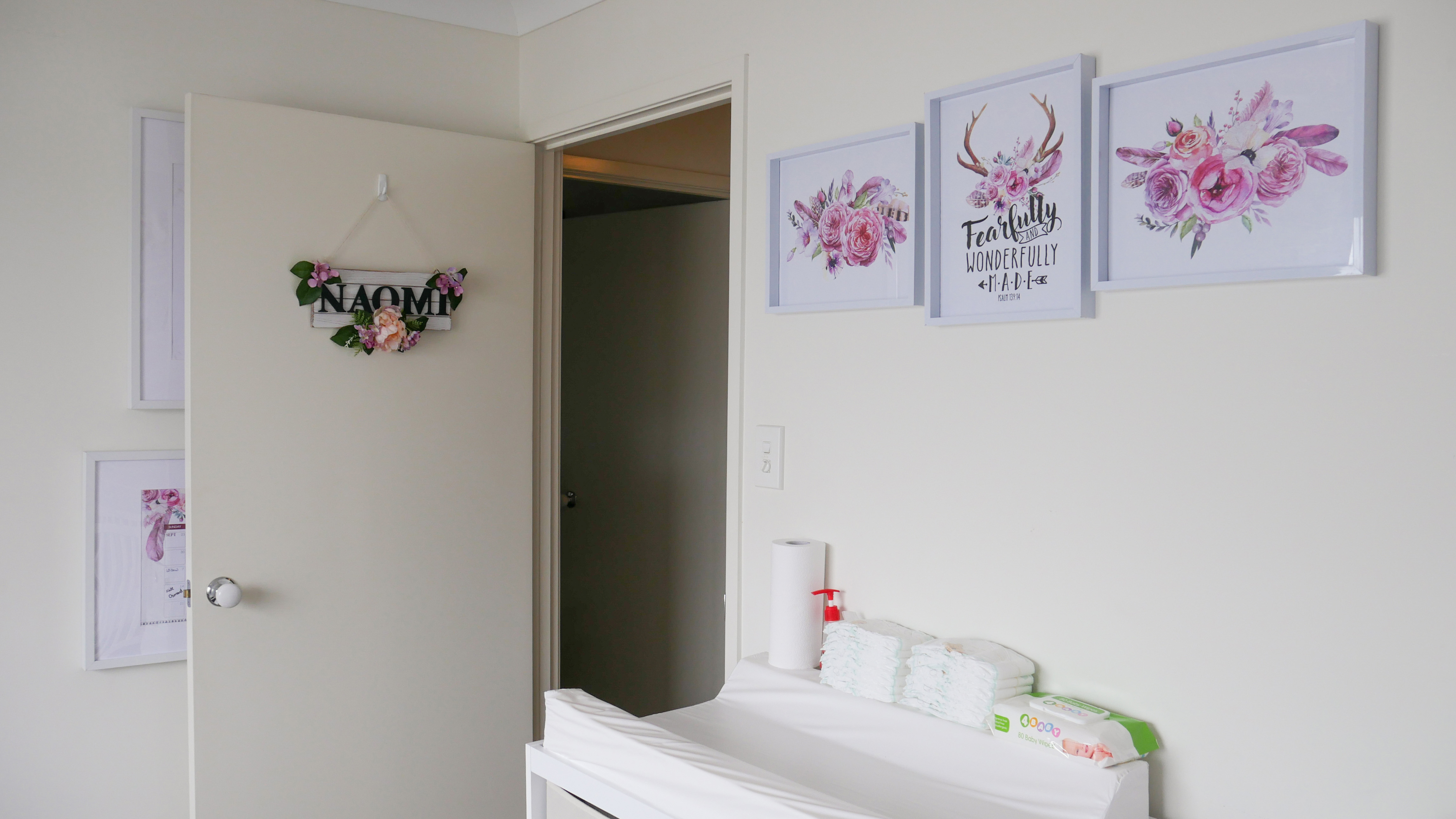 Floral Baby Nursery Reveal 3